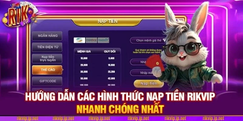 RIKVIP ⚡️ Rikvip.com Đẳng Cấp 2026 Link Vào Chính Hãng Mới Nhất 23 Các bước nạp tiền tại RIKVIP được chỉ dẫn rất dễ thực hiện